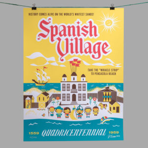 Spanish Village poster