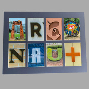 Argonaut framed letter art