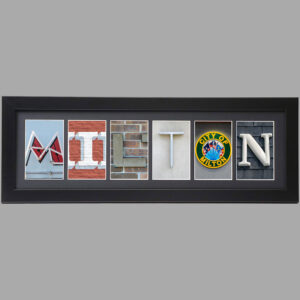 Milton framed art